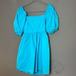 Adorable Babydoll Light Blue Dress